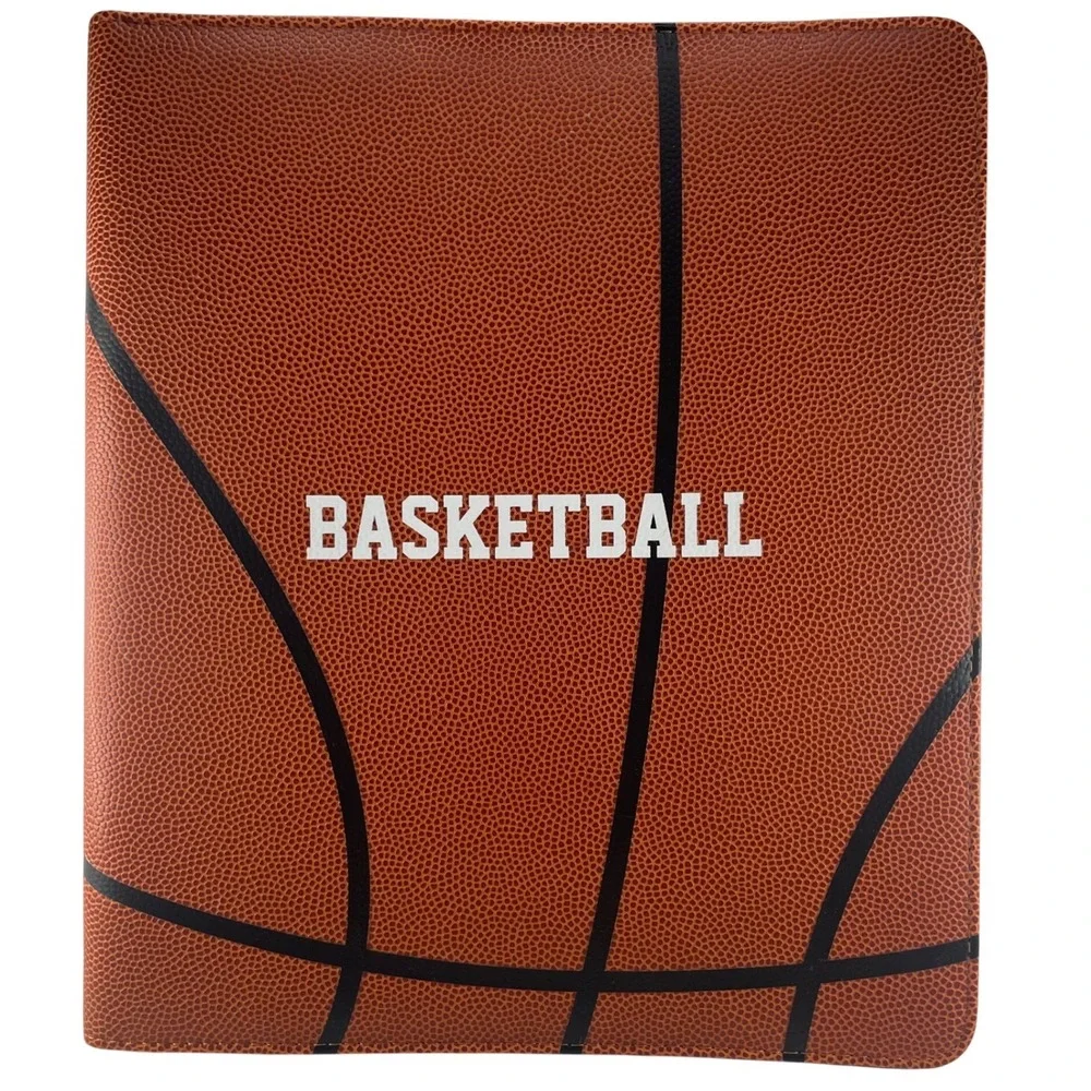 Basketball Trading 360‎ Card Binder Zippered 3-Ring Album 40 9-Pocket Pages